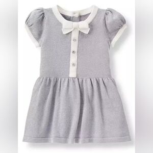 Janie and Jack Shimmer Sweater Dress size 6-12 months